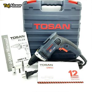 پیچ گوشتی برقی توسن مدل 0861S- محتوا جعبه