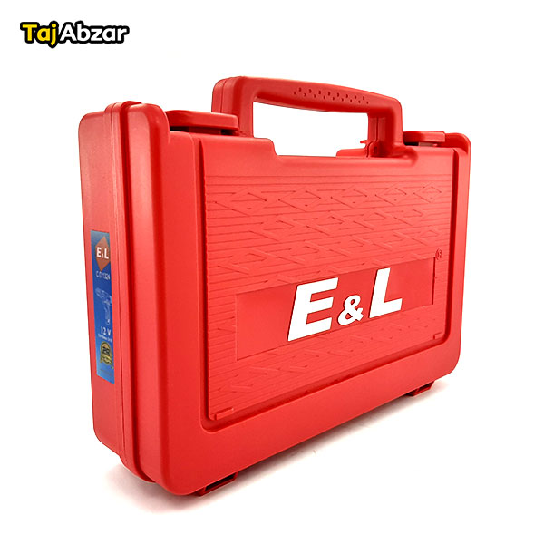 دریل پیچگوشتی شارژی 12 ولت ای اند ال مدل C.D 1324 - کیف حمل