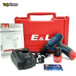 دریل پیچگوشتی شارژی 12 ولت ای اند ال مدل C.D 1324 - مجموعه