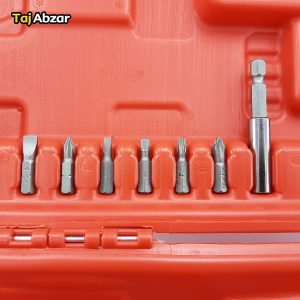 دریل پیچ‌گوشتی شارژی 12 ولت المکس مدل C.D 212 - سر پیچ گوشتی ها