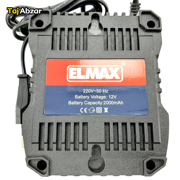 دریل پیچ‌گوشتی شارژی 12 ولت المکس مدل C.D 212 - مشخصات شارژر