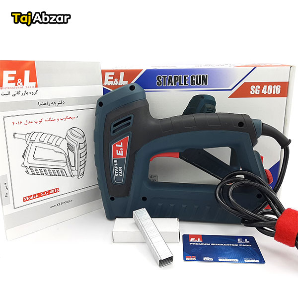 منگنه کوب و میخکوب برقی ای اند ال مدل SG4016 - مجموعه