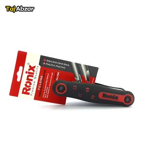 مجموعه 8 عددی پیچ گوشتی تاشو رونیکس مدل RH-2900- نمای جانبی