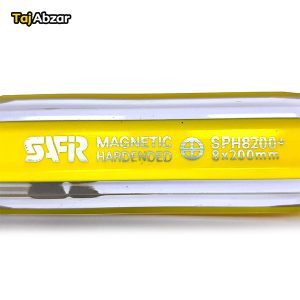 پیچ گوشتی چهار سو سفیر مدل SPH8200- مشخصات روی پیچ گوشتی