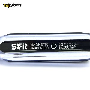 پیچ گوشتی دو سو سفیر مدل SST6200- مشخصات روی پیچ گوشتی
