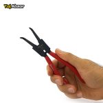 انبر خار باز کن سر کج رونیکس مدل RH-1737- در دست