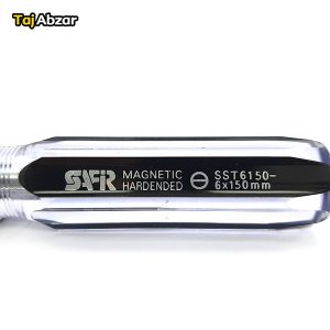 پیچ گوشتی دو سو سفیر سایز 150*6 مدل SST6150- مشخصات روی دسته