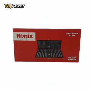بسته بندی جعبه بیت ترکیبی ستاره ای و شش گوش 30 پارچه رونیکس مدل RH-2697