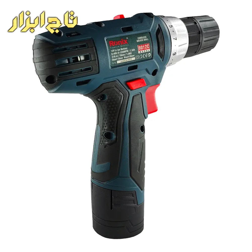 دریل پیچ گوشتی شارژی رونیکس 8012C