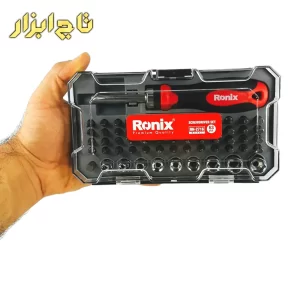 مجموعه سری پیچ گوشتی و بکس رونیکس مدل RH-2716