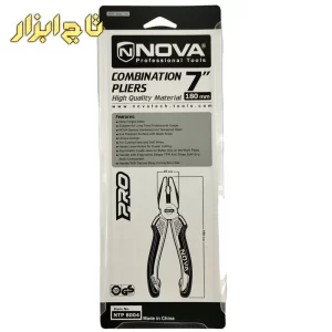 انبر دست 7 اینچ حرفه ای نووا مدل NTP-8004