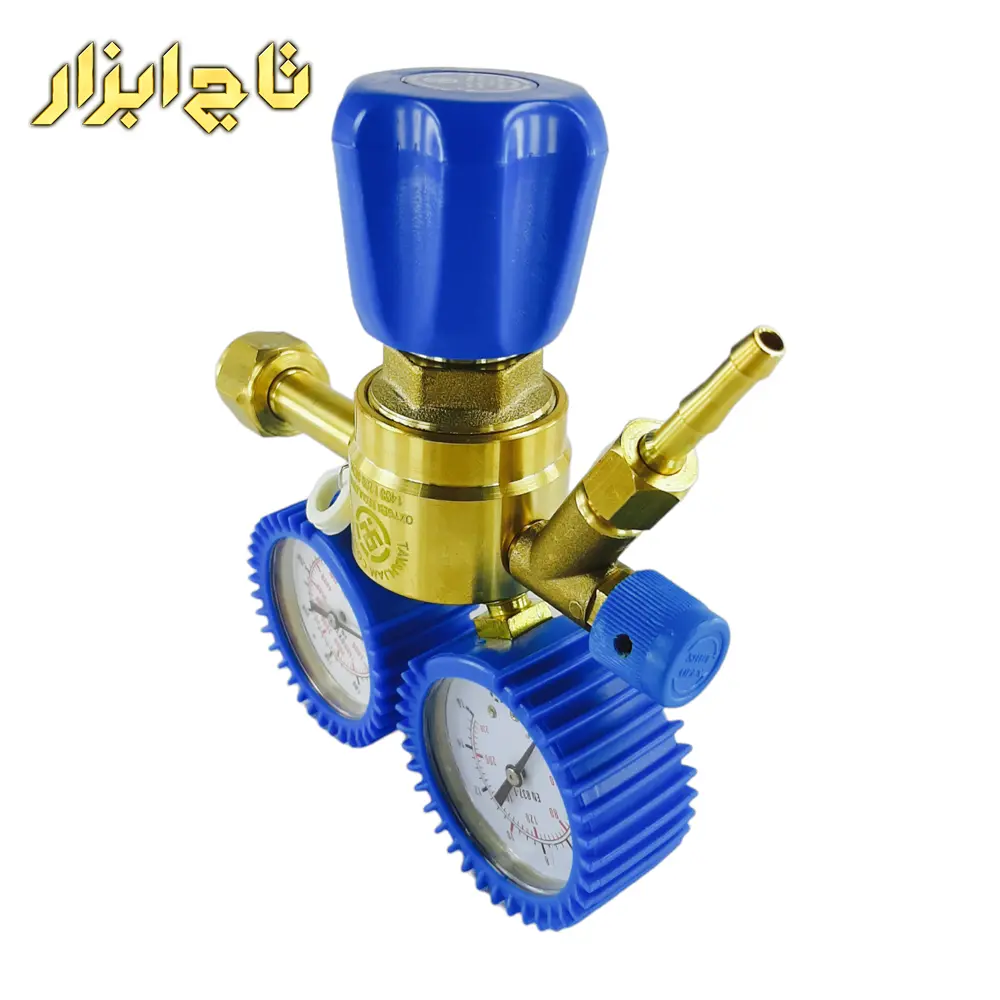 مانومتر دو گیج اکسیژن توان جم مدل TIJ0208