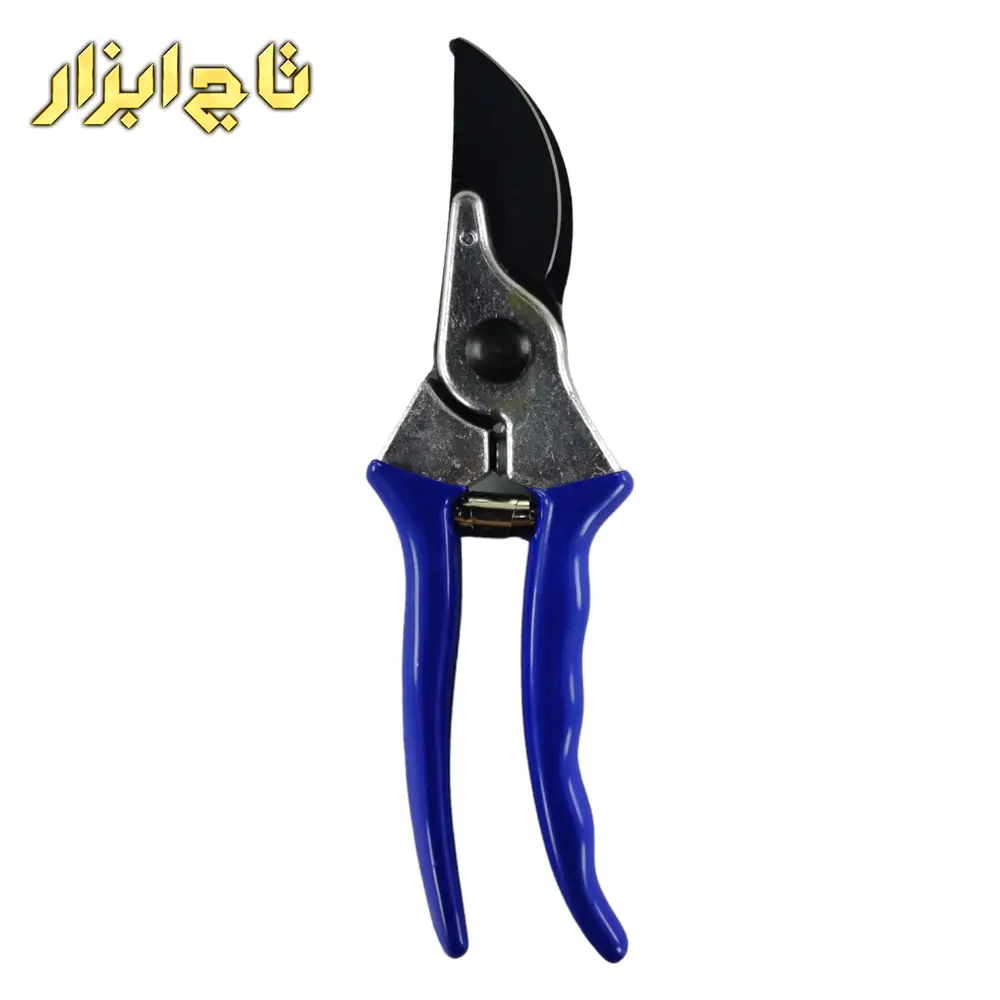 رنگ ابی دسته قیچی باغبانی مدل نوا