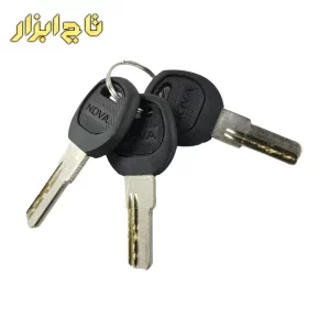 3عدد کلید برنجی نووا L800