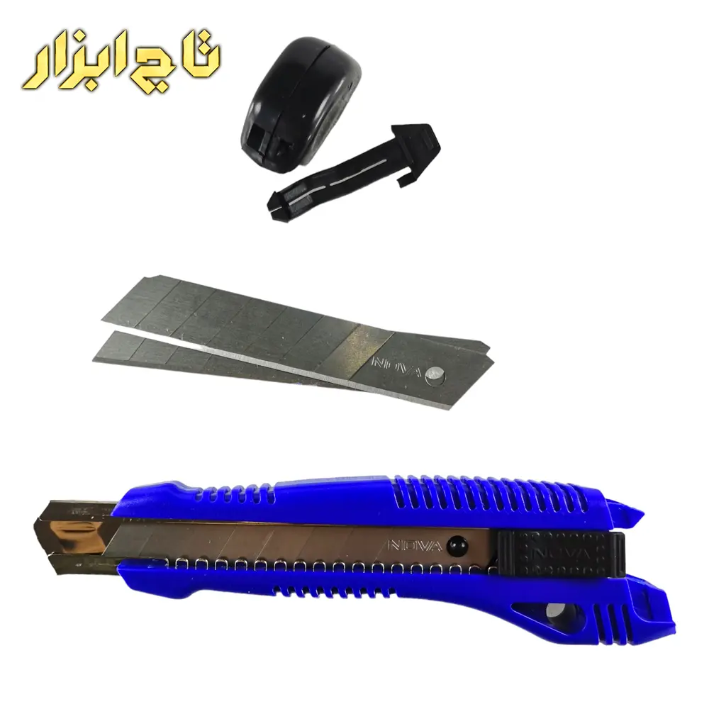 کاتر نووا مدل NTC-1301 جنس تیغ کربن استیل