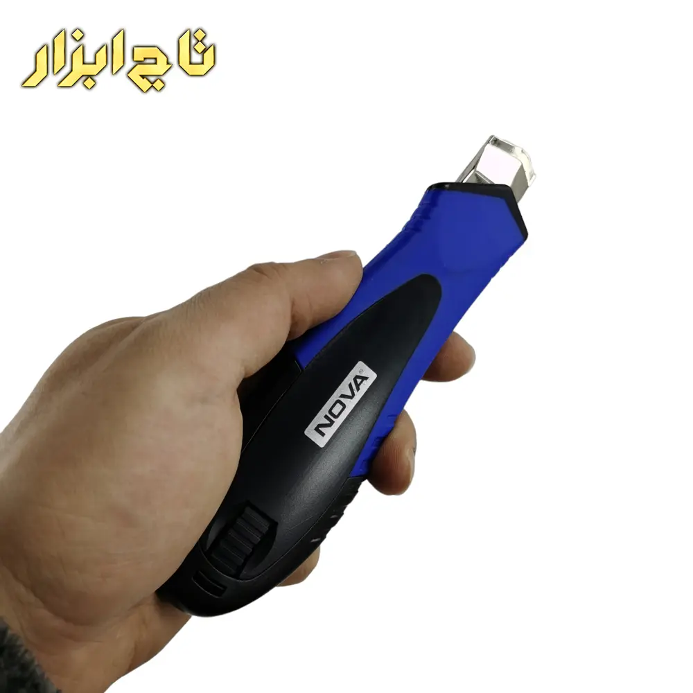کاتر نووا مدل NTC-1304 ازنمای پشت رنگ آبی
