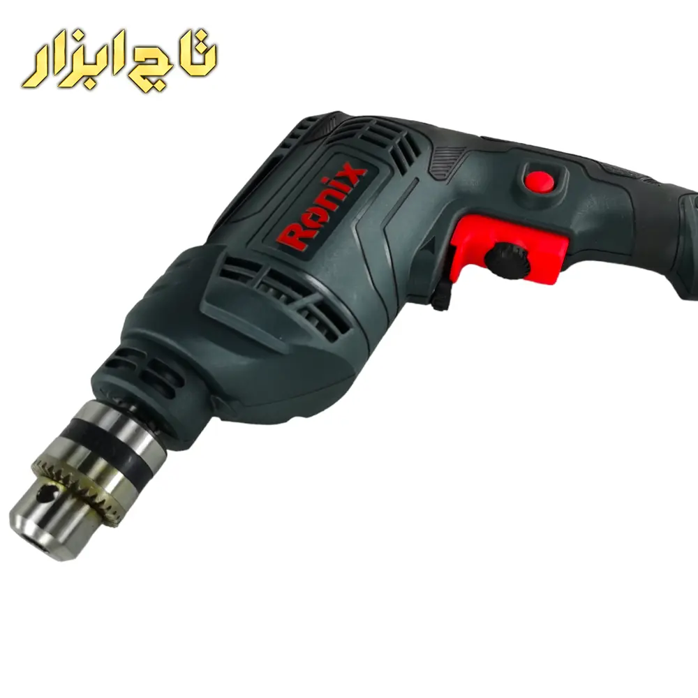 دریل رونیکس مدل 2112 مجهزبه کلید دیمردار