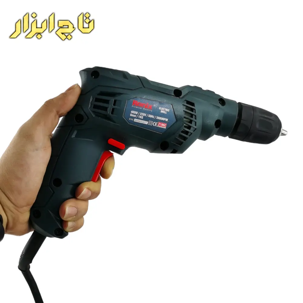 دریل رونیکس مدل 2106C ازنمای روبه رو