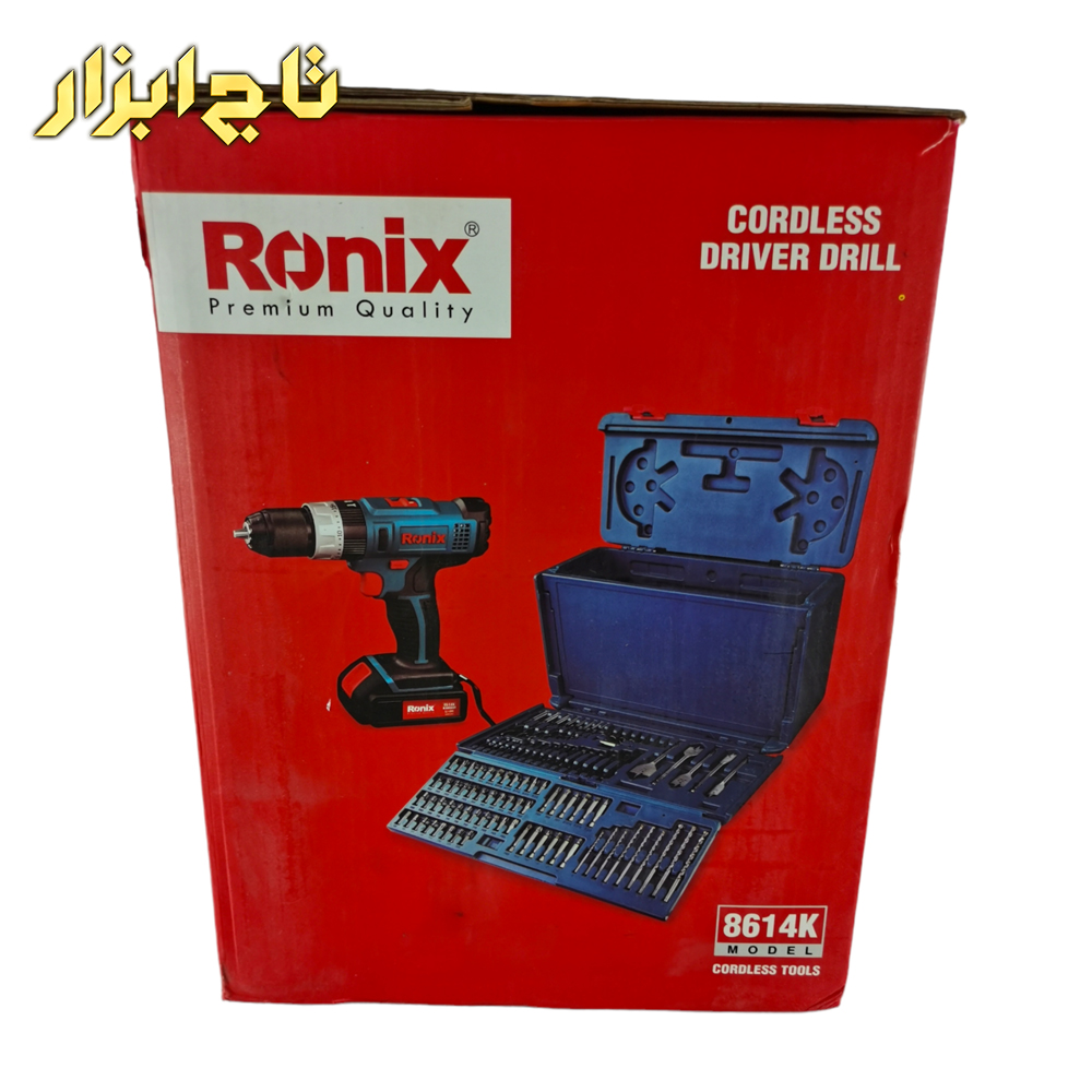دریل پیچ گوشتی شارژی رونیکس مدل 8614k