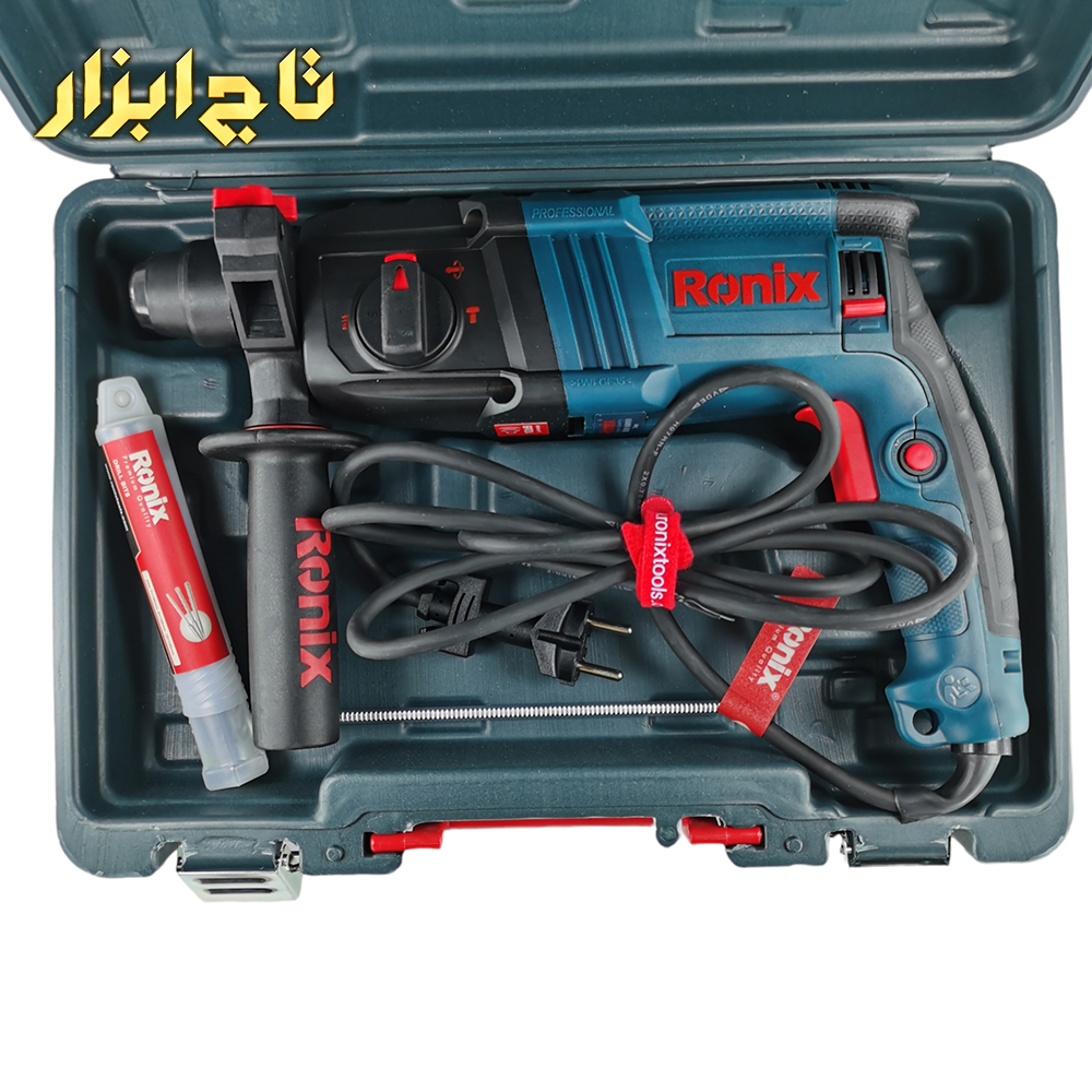 دریل مجهز به کیف رونیکس مدل 2724