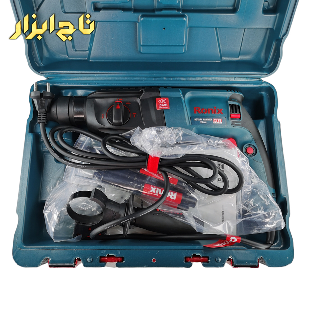 دریل مجز به کیف رونیکس مدل 2725