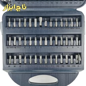 نمای نزدیک مته های پیچ گوشتی شارژی تاشو رونیکس مدل 8536