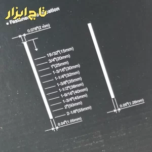 میخکوب بادی رونیکس قابلیت تنظیم عمق کوبش مدل RA-1850