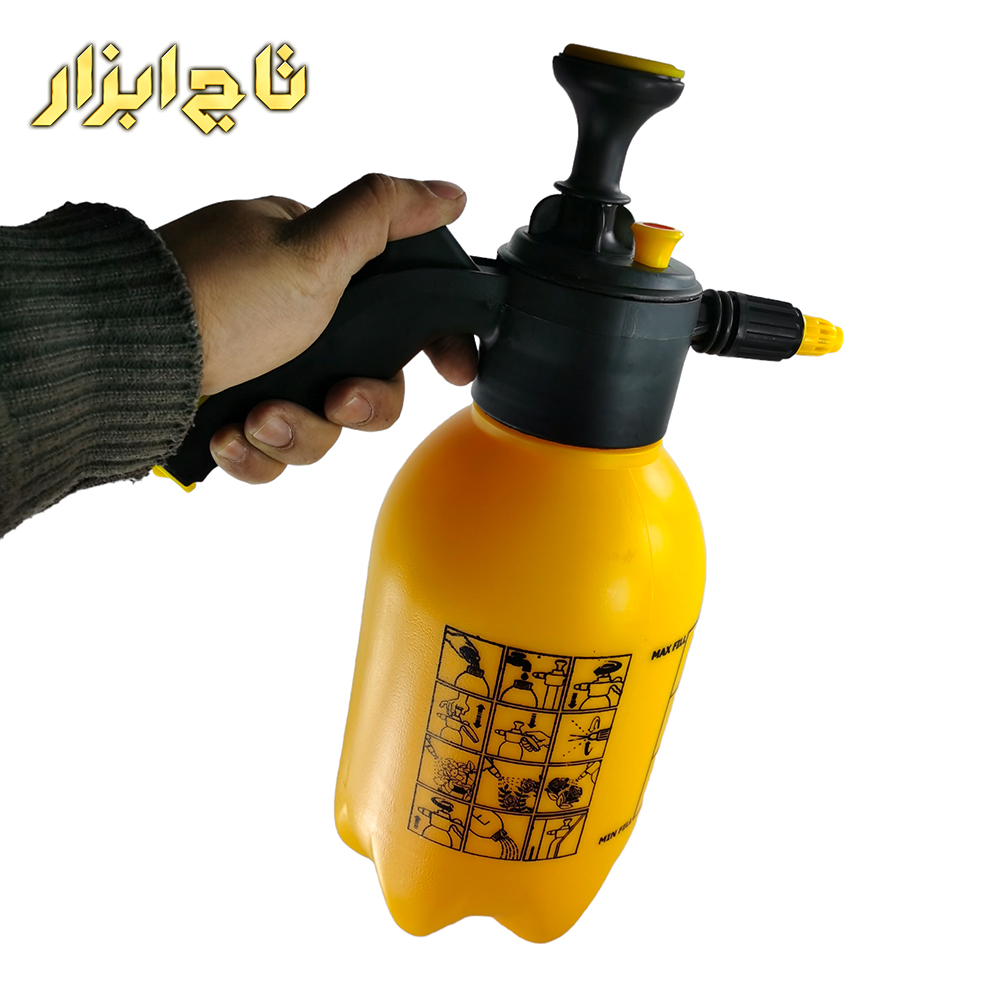 رنگ زرد سم پاش 2 لیتری کنزاکس مدل KPS 102
