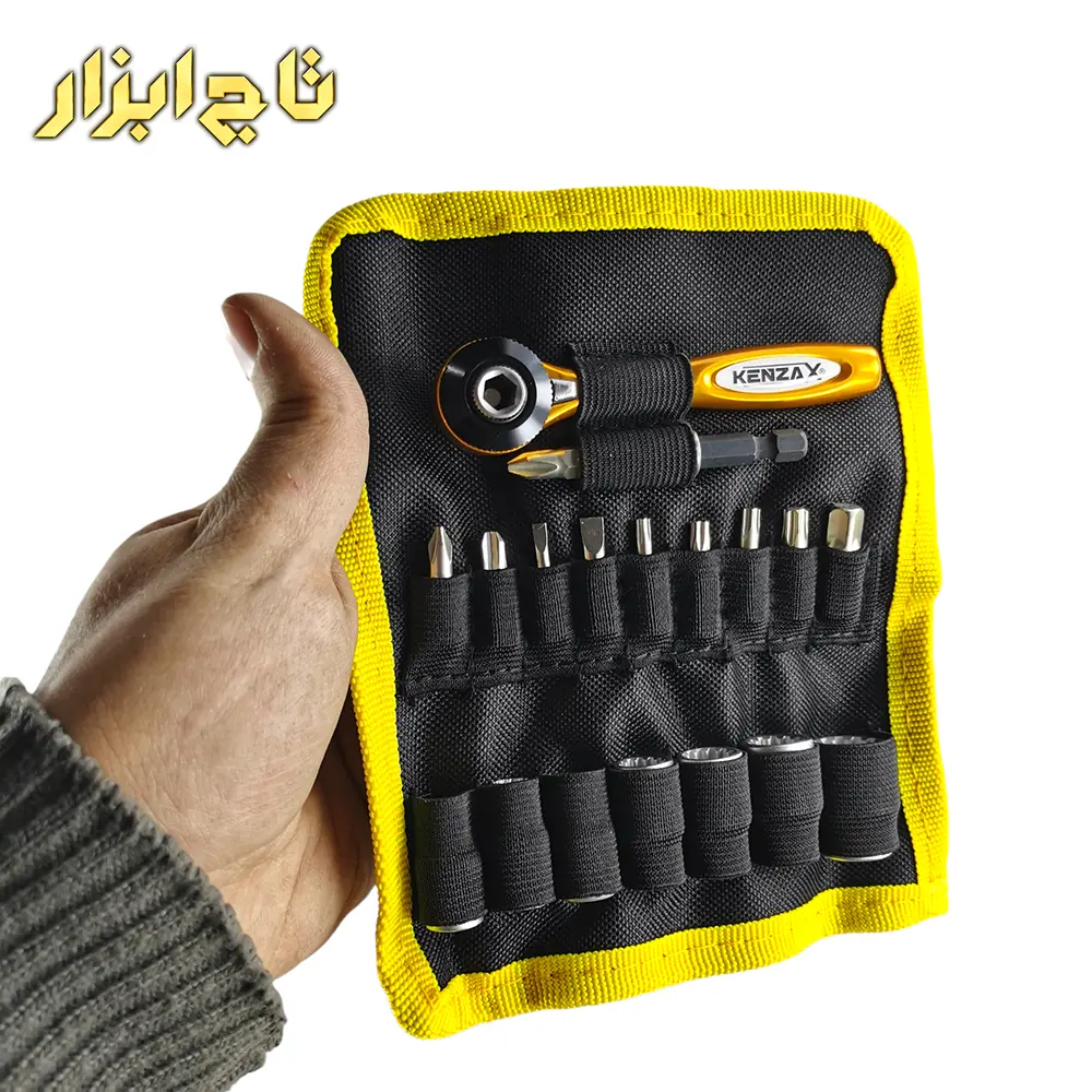 ست سرپیچ گوشتی و بکس 19 عددی کنزاکس KBR119
