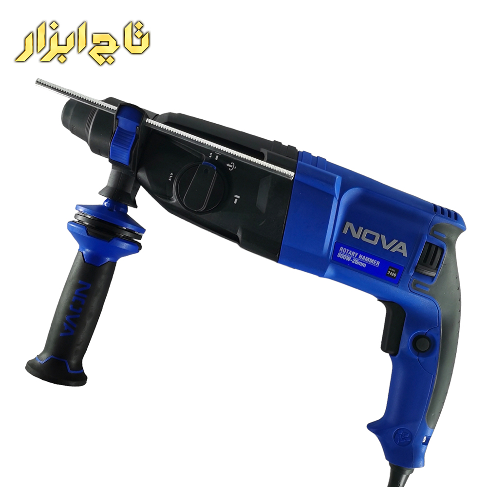 دریل بتن کن سه حالته 26 میلیمتری 800 وات نووا 2426