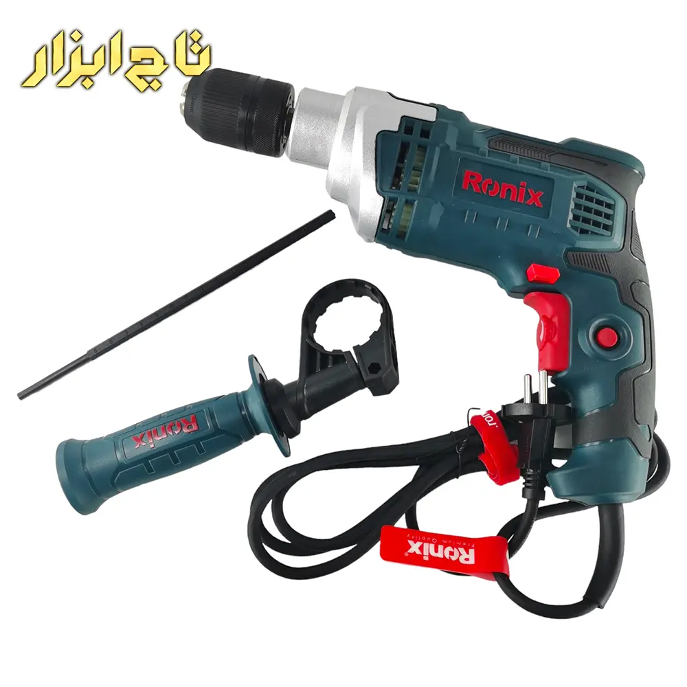 اقلام همراه دریل 13 چکشی رونیکس مدل 2215
