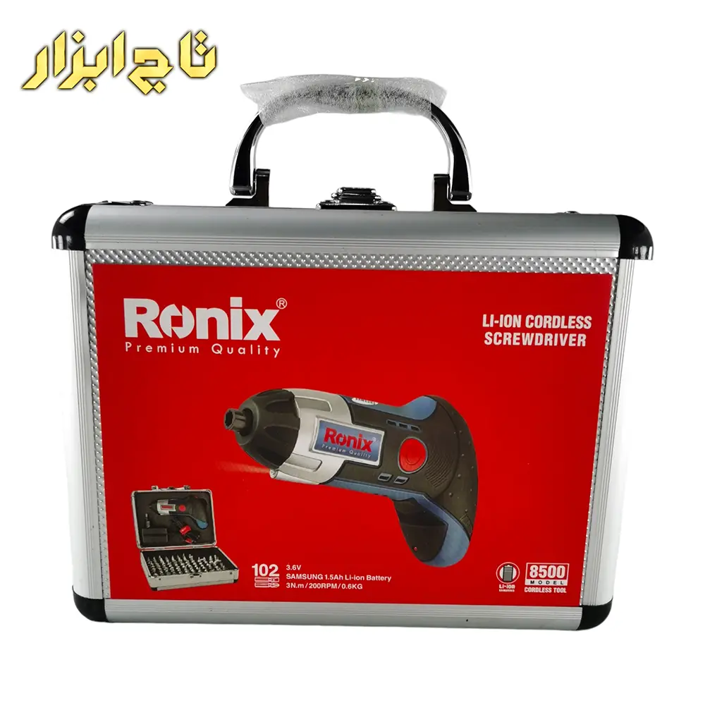 کیف پیچ گوشتی شارژی لیتیومی رونیکس مدل 8500