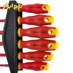 نمایی از دسته های ست پیچ گوشتی 6 عددی VDE 1000V رونیکس مدل RH-2724