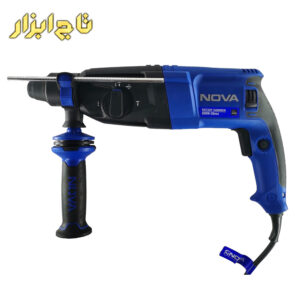 دریل بتن کن سه حالته 26 میلیمتری 800 وات نووا مدل 2426
