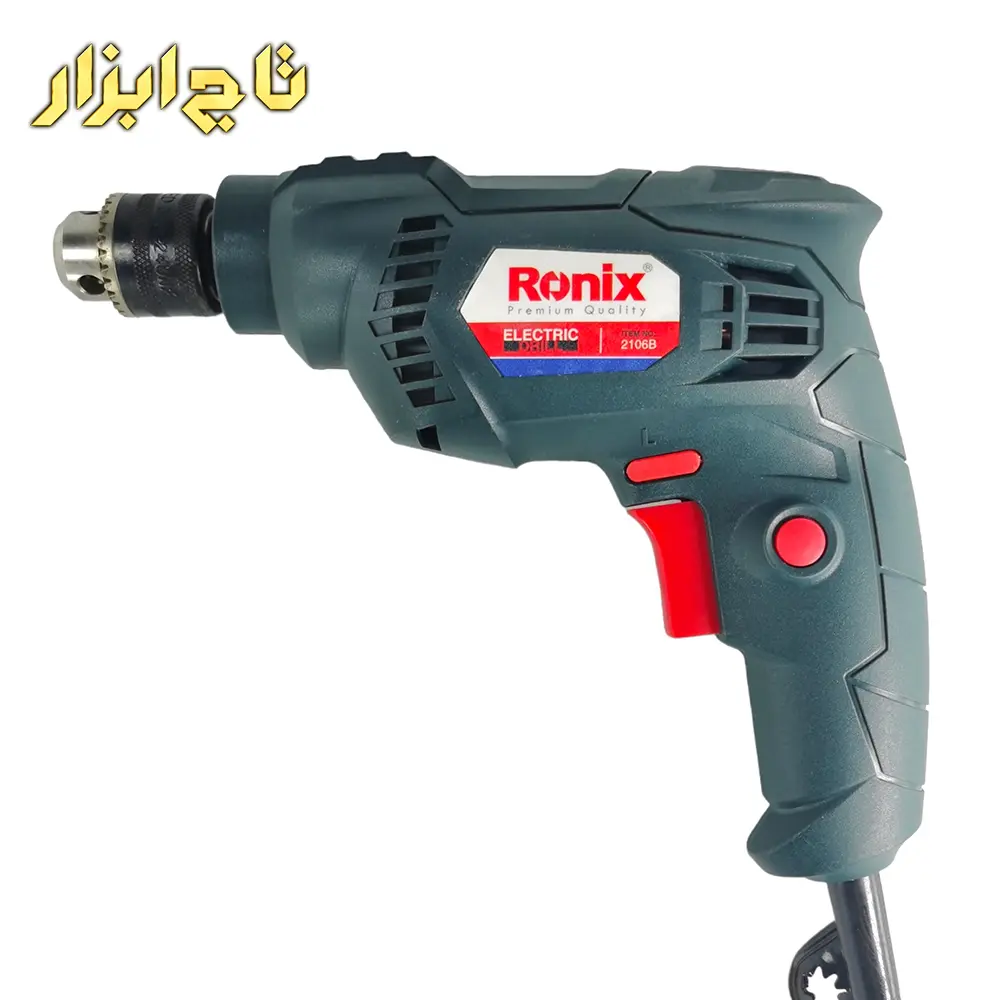 دریل 400 وات 6.5 میلیمتر سه نظام آچاری رونیکس مدل 2106B