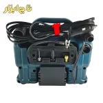 مینی کمپرسور سه کاره فندکی و برق شهری رونیکس مجهز به انواع نازل های بادمدل RH-4261
