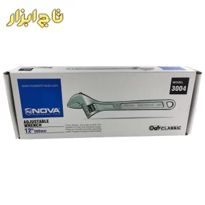 آچار فرانسه با کیفیت 12 اینچ نووا مدل NTA-3004