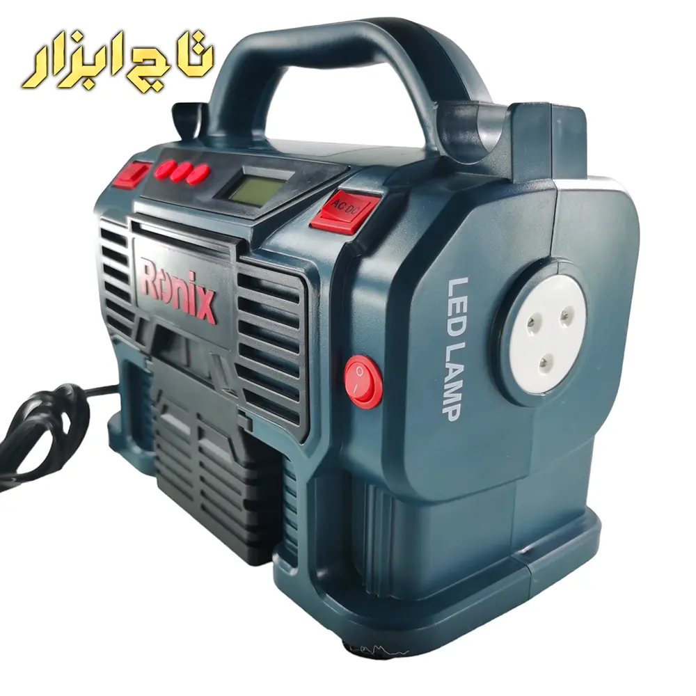 مینی کمپرسور سه کاره فندکی و برق شهری کیفی رونیکس مدل RH 4261B