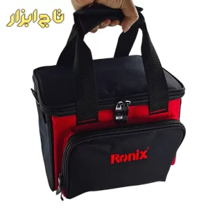 نمای کیف مینی کمپرسور سه کاره فندکی و برق شهری کیفی رونیکس مدل RH-4261B