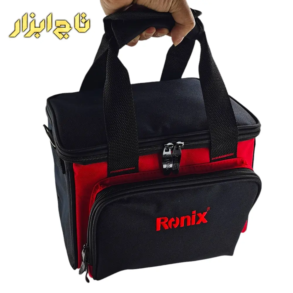 نمای کیف مینی کمپرسور سه کاره فندکی و برق شهری کیفی رونیکس مدل RH-4261B
