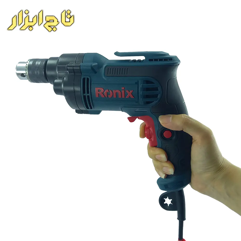 دریل 10 میلی متر فلزی رونیکس مدل 2116