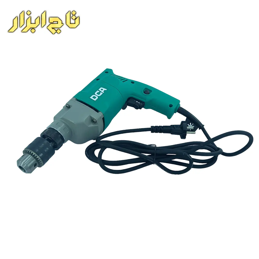 دریل چکشی سه نظام آچاری گیربکسی 500 وات DCA AZJ03-13