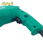 دریل چکشی سه نظام آچاری گیربکسی 500 وات مدل AZJ03-13