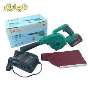 بلوور شارژی دیمردار 18 ولت مجهز به طراحی باتری به صورت کشویی DCA مدل ADQF28