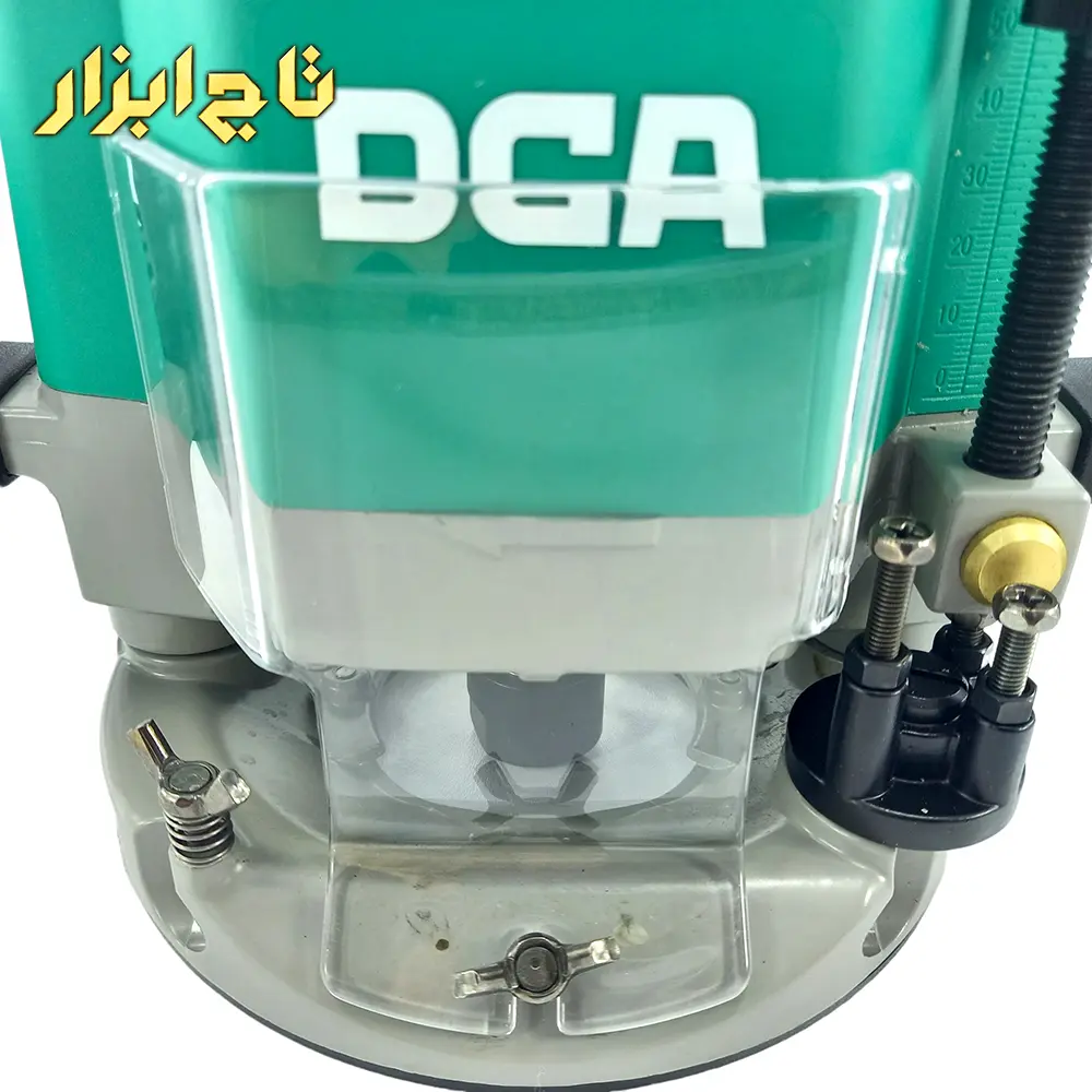 فرز نجاری بزرگ با طراحی پوسته فلزی برای بلبرینگ ها12 میلیمتر 1850 وات DCA مدل AMR02-12