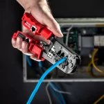 انبر سوکت زن تلفن و شبکه دارای تستر شبکه رونیکس مدل RH-1831