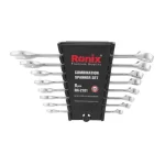 آچار ست 8 عددی یکسر تخت رونیکس RH-2101