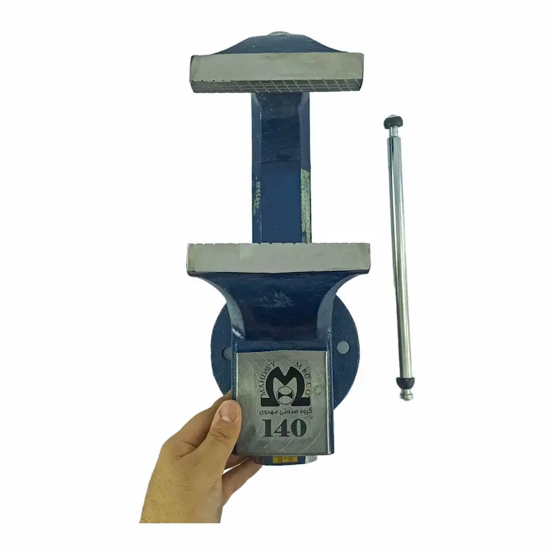 گیره رومیزی چدنی 140 میلیمتر مهدوی مدل CIB 140