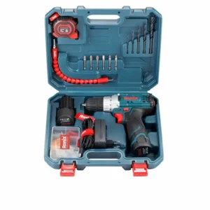 کیت دریل شارژی 12 ولت (2 باطری 19 پارچه) رونیکس مدل RS-8613