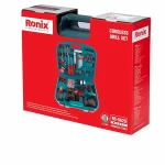 کیت دریل شارژی 20 ولت (2 باطری 53 پارچه) رونیکس مدل RS-8620
